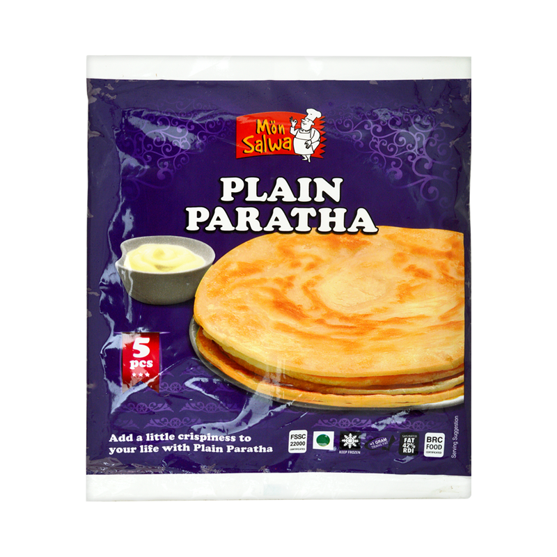 Mon Salwa Plain Paratha (Pack of 5)